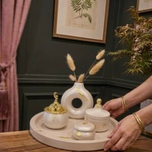 5-Piece Pearl & Gold Blessing Set!