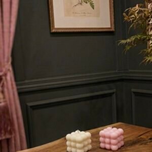 Bubble Cube Sculptural Candles